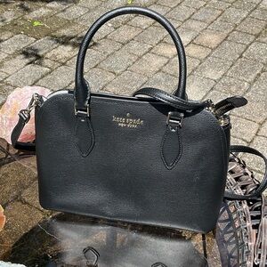 Kate Spade Black Darcy Satchel Bag